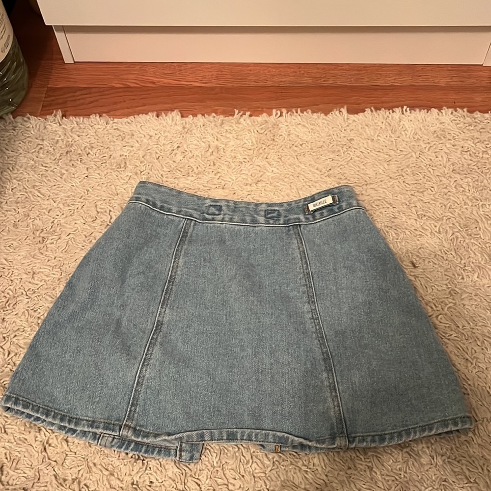 Melville jean skirt women’s teens size 23 - Picture 2 of 2